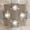 Vintage gray, variant on MERXENG Square Dining Table with Storage, Triangular Supports, Black