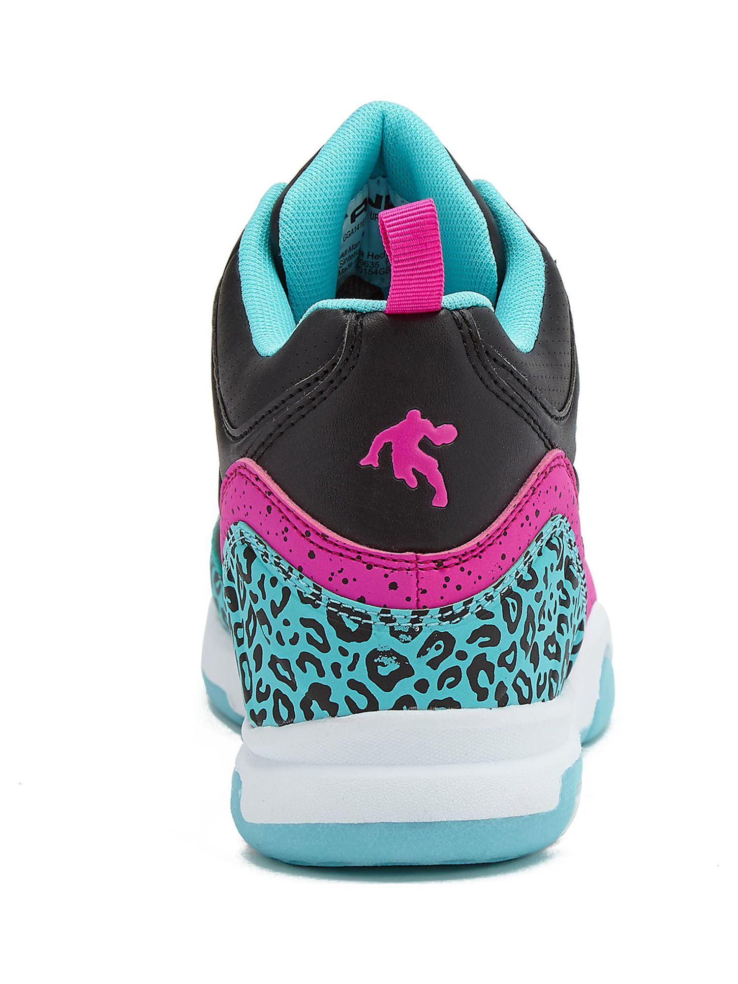 AND1 Little & Big Girl Athletic Fierce Basketball Sneaker, Sizes 13-6 - image 3 of 5