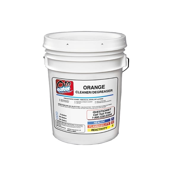 Oil Eater Orange 5 Gallon Cleaner/Degreaser