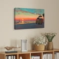 thumbnail image 4 of Beach Wall Art Tropical Wall Art Beach Painting Beach Sailboat Beach Canvas Wall Art Painting For Livingroom Decor Office Bedroom Decoration, 4 of 7