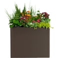 thumbnail image 3 of 32" Extra Tall Modern 42" x 42" Metal Raised Garden Bed, 3 of 5
