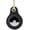 Blue, variant on 1 Pack Tuskd Land for Apple AirTag Leather Key Ring - Black