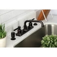 thumbnail image 3 of Kingston FB2135DKL Kaiser Two-Handle 2-Hole 8" Centerset Kitchen Faucet in Oil Rubbed Bronze, 3 of 7