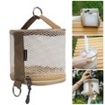 thumbnail image 6 of Yucurem Portable Hanging Napkin Holder with Hook Paper Storage Box Camping Storage (White), 6 of 10