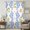 Multicolor, variant on Summer Lemon Sheer Curtains 54 Inches Long, Navy Blue Spring Floral Botanical Light Filering Curtains, Breathable Simi Curtain Privacy Drapes for Kitchen Bathroom Nursery Small Window Treatment