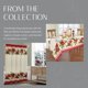 thumbnail image 3 of Elrene Home Fashions - Manteles Individuales de Tela de Pascua, Color Rojo y Blanco, tapetes de Navidad para decoración de Mesa, 13 x 19 Pulgadas, Juego de 4, 3 of 7