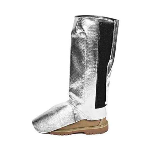 Flame Resistant Pants, L 19 oz Aluminized OPF/Para-Aramid