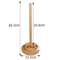 thumbnail image 4 of 2X Dispensador de Soporte de Hilo de Madera para Ganchillo, Soporte de Bola de Hilo para Tejer, Dispensador de Husillo de Hilo, Herramienta de Ganchillo, 4 of 5