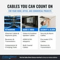 thumbnail image 4 of 14/4 Outdoor Speaker Wire, Oxygen-Free Copper, Direct Burial, UV and Weather Resistant, CL3 CM Rated, Low Voltage Audio Cable for LED Lighting, Car Audio, Home, Cables Direct Online, 4 of 5
