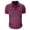 Wine #010, variant on Men's Polo Shirts with 2 Pockets Short Sleeve Quick Dry Casual Sports Outdoor Golf Shirt for Men Basic T-Shirt Tops, 3XL