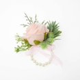 thumbnail image 2 of Wedding Corsage Wrist Flowers For Bride And Groom, Wrist Flowers For Bridesmaids, 2 of 2