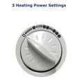 thumbnail image 4 of Optimus H-6011 3-Setting 1,500-Max 7-Fin Portable Oil-Filled Radiator Heater with Thermostat and Wheels, 4 of 10