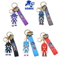 thumbnail image 2 of LLavero de Sonic The Hedgehog, colgante de bolsa de Anime de dibujos animados de moda, llavero de coche 3D, Ironman, Hulk, Thor, Capitán América, accesorios de juguete qiuyongming unisex, 2 of 2