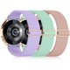 thumbnail image 1 of IC 3-pack No Gap Braided Solo Loop Band Kompatibla 6 40mm 44mm/ Watch 5/ Watch 4 40mm 44mm/ Watch 5 Pro 45mm/ Watch 6 Classic 47mm 43mm, 1 of 5