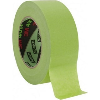 HKACSTHI 3 Rolls Green Painters Tape 0.75 Inches x 165 Yards Paint Masking Tape 3/4 Inches Green Masking Tape for Walls Automotive Masking Tape for