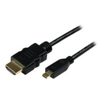StarTech.com HDMIADMM3 3 ft. Black High Speed HDMI® Cable with Ethernet Male to Male