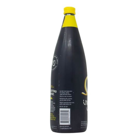 Ingrilli Lemon Juice, Organic-33.8 floz glass