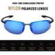 thumbnail image 2 of Gafas de sol JULI Eyewear de nailon polarizadas para hombre y mujer, 2 of 6