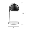 thumbnail image 7 of Mainstays Wax & Candle Warmer Lamp, Black and Silver, 7 of 7