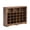 Brown, variant on Oufan 5-Tier Storage Cabinet for Entryway, Modern Shoe Rack with 24 Cubbies, Freestanding Shoe Organizer with 24 Pair Shoe Storage Cabinet for Hallway, Bedroom, Living Room, White