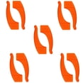 thumbnail image 4 of Soft Silicone Glasses Ear Grips, Eye Glasses Ear Grippers, Anchor Glasses Grip, Flexible Anti‑Slip Eyewear Retainer Hooks, Comfort Behind‑Ear Holders for Sports and Outdoor Activities 15Pairs Orange, 4 of 5