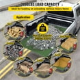 YTBW Pickup Truck Cargo Bed Unloader 2000Lbs Sheet Easy Roller Heavy