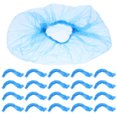 thumbnail image 1 of icolorfuled Disposable Wash Basin Liners for Salon Use Blue PE Material Elastic Mouth Design 300pcs, 1 of 6