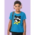thumbnail image 2 of Raccoon With A Yellow Scarf T-Shirt Juniors -Image by Shutterstock,  x-Large, 2 of 4
