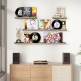 thumbnail image 2 of Picture Ledge Shelf, Floating Shelves Set of 4, 24 Inches Long Large Nursery Book Shelves for Toys Storage, Kids Bookshelf Wall Mounted for Living Room Bedroom Decor Books Photo Frames, Grey, 2 of 7