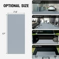 thumbnail image 3 of TUFFIOM 7.5 x 17 FT Garage Floor Mat, Thickened Coin Plate PVC Garage Flooring Roll for Under Car Parking Protect, Floor Mats for Garage, RV Trailer Flooring, Water/Stain Resistant, 3 of 7