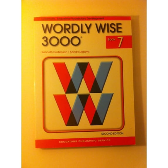 Pre-Owned Wordly Wise 3000 Book 7 (Paperback) 0838828256 9780838828250