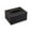 Black, variant on Eoozwa Tissue Box Cover Rectangular, Refined Modern PU Leather Facial Tissue Dispenser Box Holder for Dresser Bathroom Decorative, 4.53x4.53x3.15In(Black)