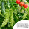 thumbnail image 1 of czcpp-Plant Trellis Netting 5'×15' Garden Netting Cucumber Trellis Polyester Trellis Netting with Cable Ties for Climbing Plants Outdoor Grow Tent Plant Support, 1 of 4