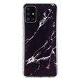 thumbnail image 6 of Allytech Compatible with Samsung Galaxy A71 4G Case [Not for 5G], Marble Design Series Case for Women Boys Girls Soft Slim TPU Shockproof Cover for Samsung Galaxy A71 4G 2020, Black Marble, 6 of 6