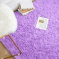 thumbnail image 2 of Noahas Luxury Fluffy Rugs Ultra Soft Shag Rug for Bedroom Living Room Kids Room,6'x9',Purple, 2 of 7