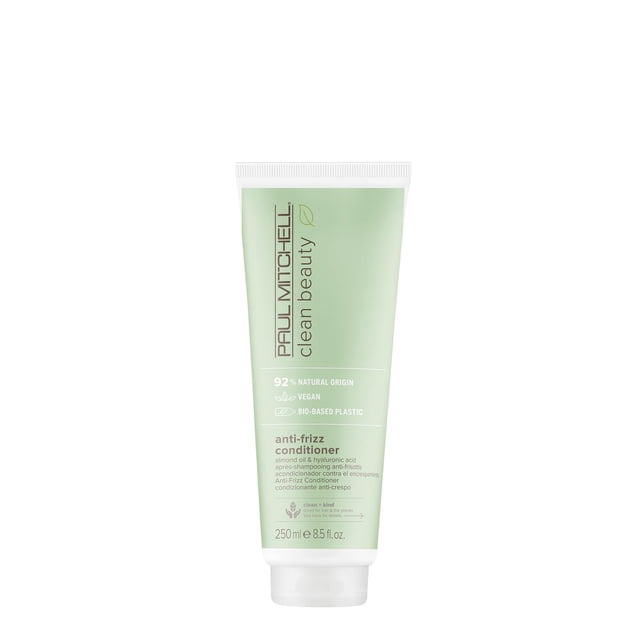 Paul Mitchell Clean Beauty Anti-Frizz Conditioner, Fórmula Ultra Rica, Mejora la Elasticidad, Para Cabello Texturizado y con Frizz, 250 ml