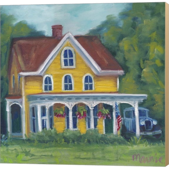 Canterbury Home by Marnie Bourque, Canvas Wall Art