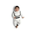 thumbnail image 6 of M+A by Monica + Andy Organic Cotton Gender Neutral Halloween First Moves Bodysuit + Groove Pant + Bib Set, Sizes Newborn -24 Months, 6 of 8
