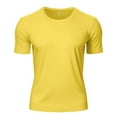 thumbnail image 7 of Kovlvoll Running Shirts for Men Lightweight Thin Mesh Breathable Comfy Crewneck Short Sleeve Workout Basic Tees Shirt, 7 of 7