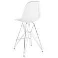 thumbnail image 3 of Flash Furniture 26" High Clear Acrylic Counter Height Stool with Chrome Legs, 3 of 5
