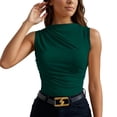 thumbnail image 3 of MuXiKeJi Clothes Womens Tops Dressy Casual Elegant Bow Tie Neck Short Sleeve Blouses Spring Office Work Business Outfits Shirts, 3 of 6
