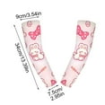 thumbnail image 3 of Kids Comfy Sun Sleeves Girls Youth Arm Sleeve UV Protection Breathable Sleeves Volleyball, 3 of 4