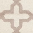 thumbnail image 5 of SAFAVIEH Cambridge Liz Geometric Wool Area Rug, Ivory/Beige, 6' x 6' Round, 5 of 5