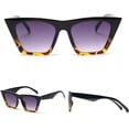 thumbnail image 5 of Gafas de sol cuadradas de ojo de gato para mujer, moda vintage, tendencia, 5 of 5