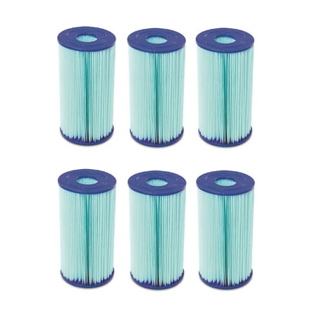 Bestway Flowclear Antimicrobial Type IV Type B Filter Cartridge (6 (Best Way To Clean Baseboards)