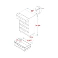 thumbnail image 2 of DRESSER - FRENCH, 2 of 6