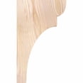 thumbnail image 3 of 3 1/2"W x 12"D x 20"H Yorktown Smooth Corbel, Douglas Fir, 3 of 9