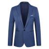 thumbnail image 4 of guisaled Men's Suit Jackets Slim Fit Sport Coats Lightweight Party Jackets Business Casual One Button Notched Lapel Tuxedo Suits, 4 of 5