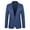 Blue, variant on Men's Suit Jacket One Button Elegant Solid Slim Fit Single Breasted Party Blazer Jacket for Wedding Daily Business Suit Jacket Gray XL