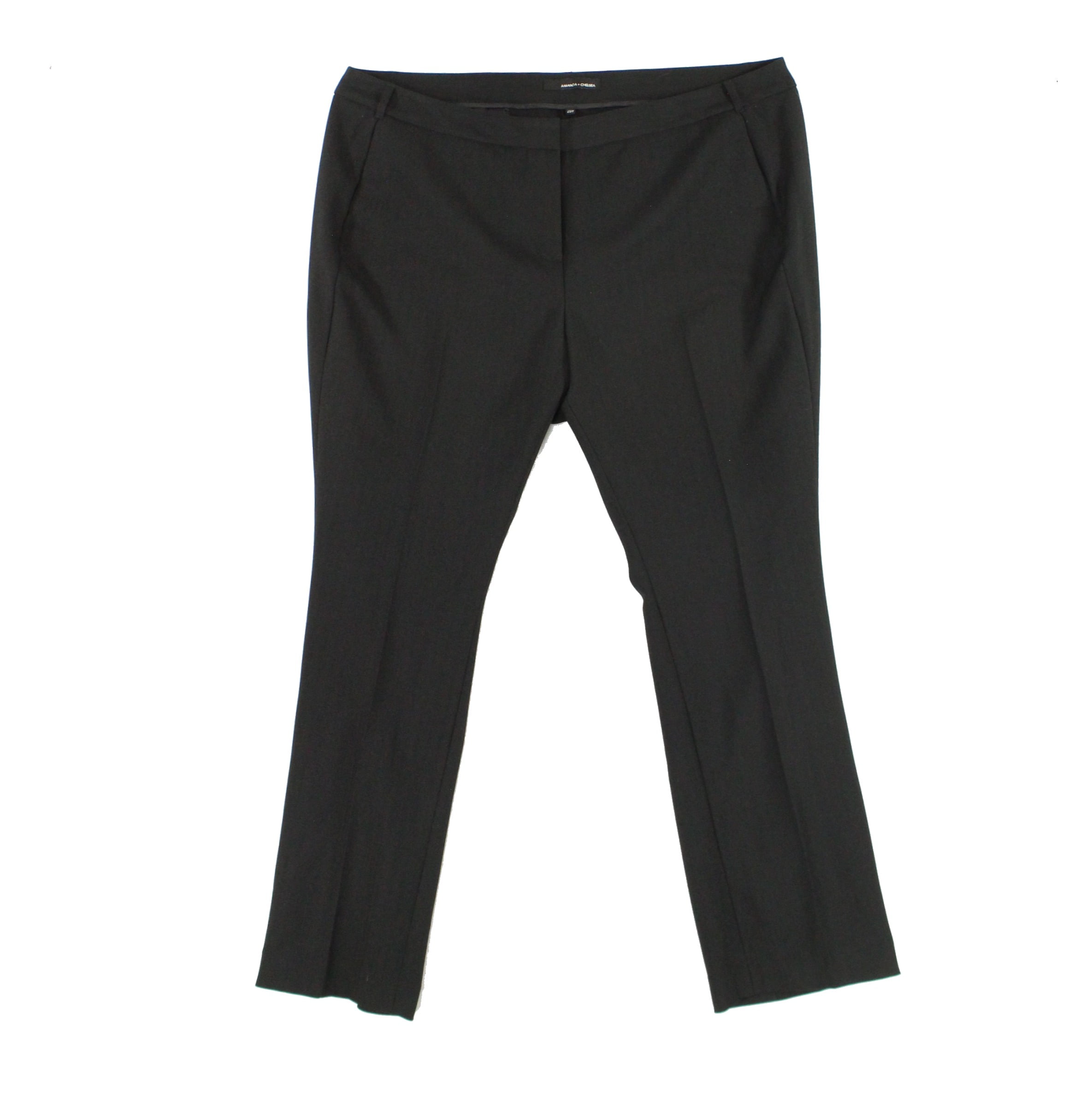 womens black dress pants walmart